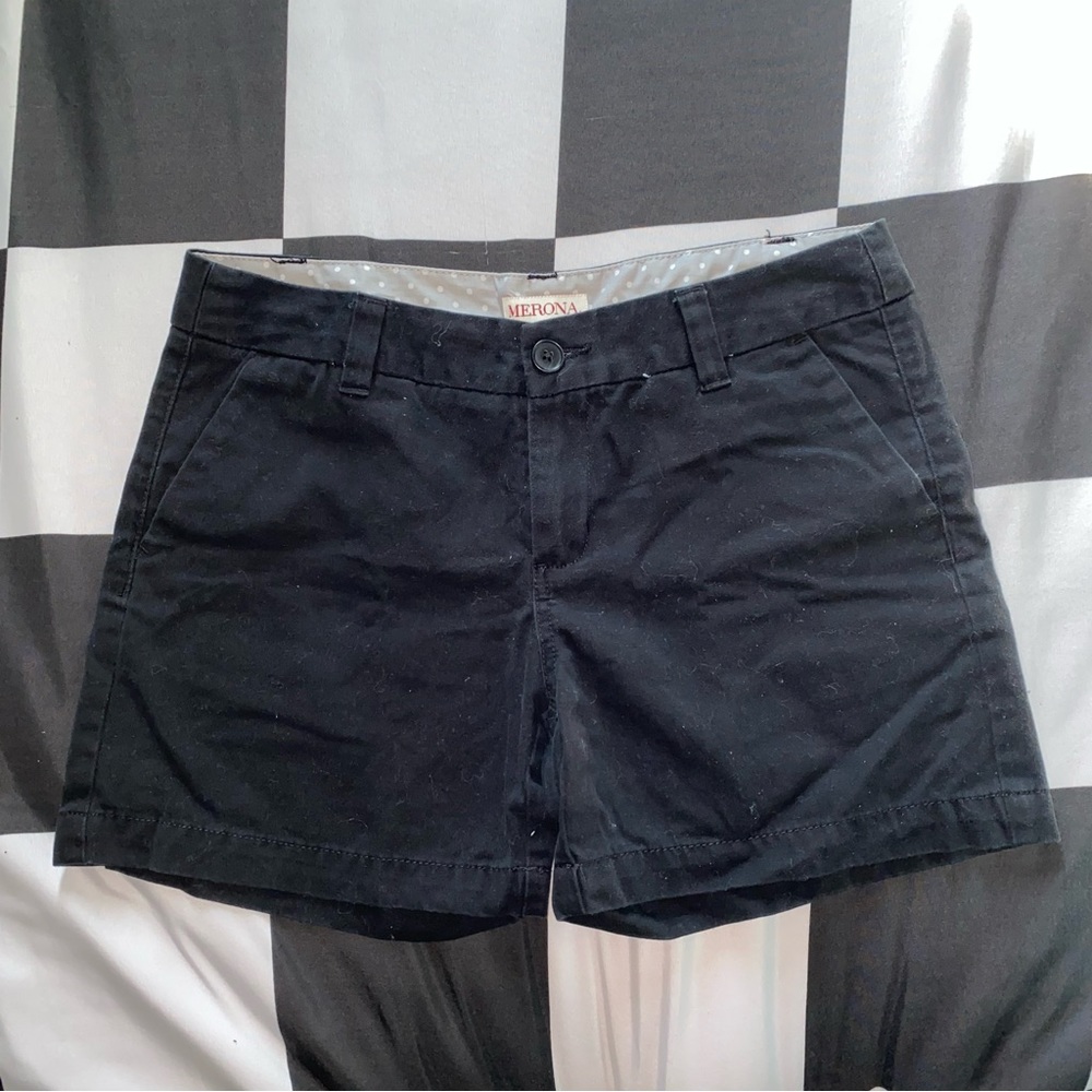 Black shorts